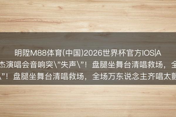 明陞M88体育(中国)2026世界杯官方IOS|Android手机app下载 张杰演唱会音响突